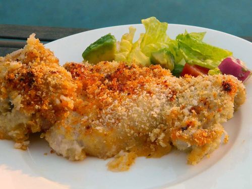 Crispy Panko Chicken Thighs