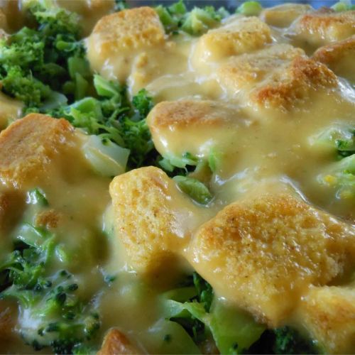 Broccoli Cheese Layer Bake