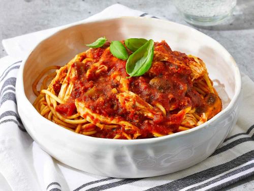 Chicken Cacciatore in a Slow Cooker