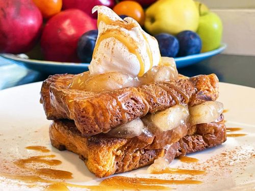 Caramel Apple Pie French Toast