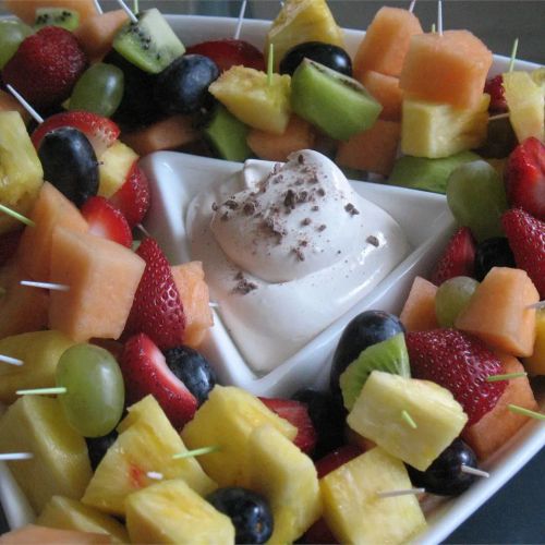 Coffee Flavored Fruit Dip