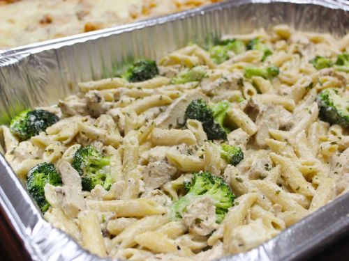 Baked Chicken Alfredo