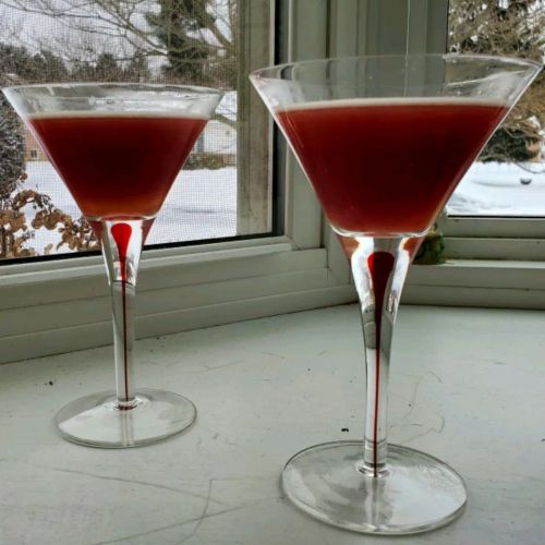 Blood Orange Martini