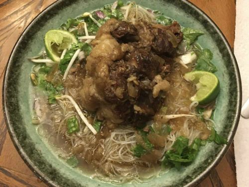 Authentic Oxtail Pho