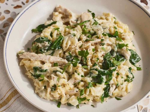 One Pot Lemon Chicken Orzo