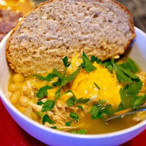 Instant Pot Green Chile Chicken Chili