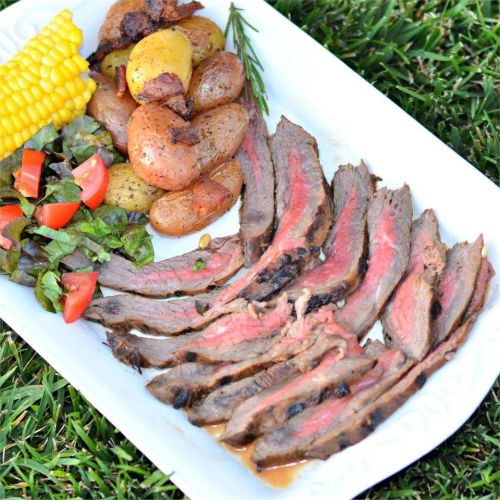 Overnight-Marinated Flank Steak