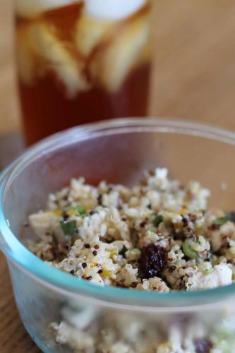 Quinoa Salad with Dried Fruit and Nuts