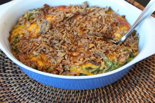 Green Bean Casserole with Cheese