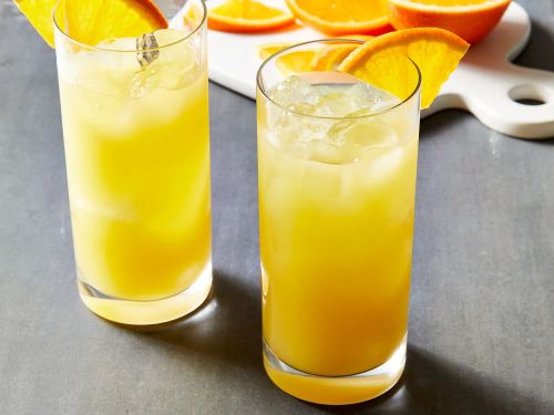 Fuzzy Navel Cocktail