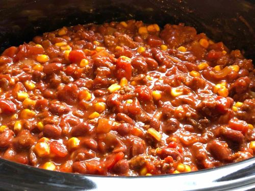 Easy Slow Cooker Chili