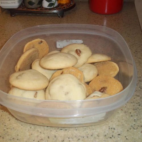 Pecan Shortbread Cookies