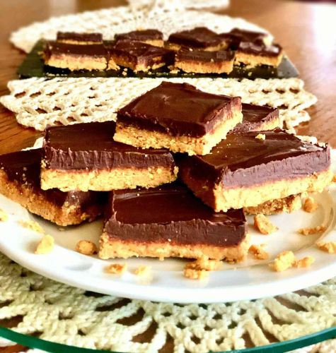 Keto Peanut Butter Bars