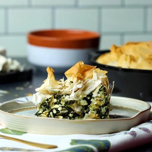 Skillet Spanakopita