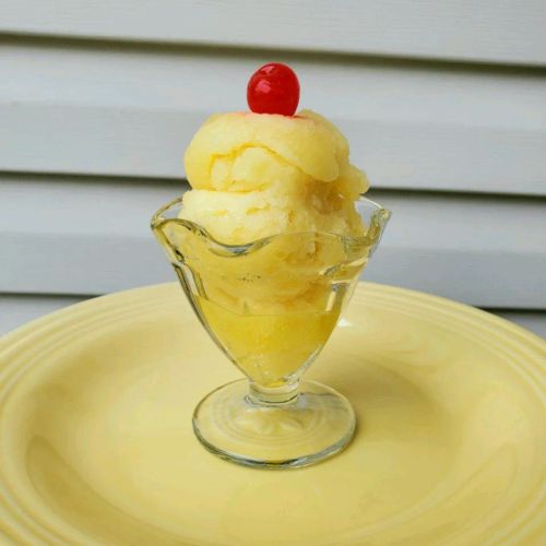 Lemon-Flavored Italian Ice