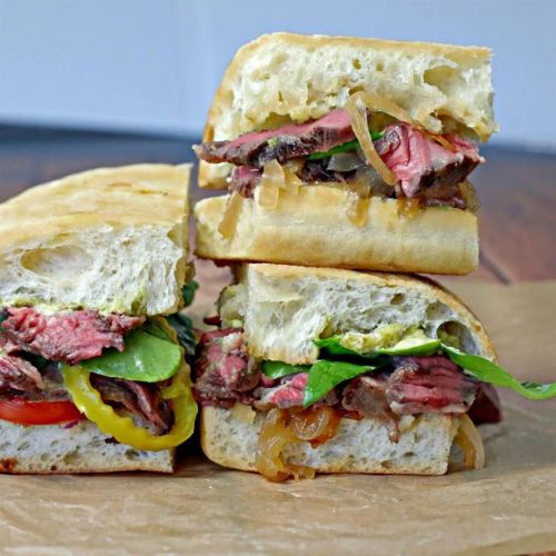 Rustic Rib-Eye on Ciabatta