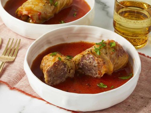 Grandma's Hungarian Stuffed Cabbage, Slow Cooker Variation