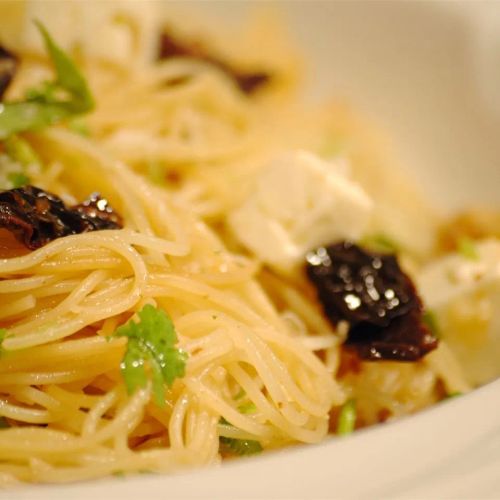 Angel Hair with Feta and Sun-Dried Tomatoes