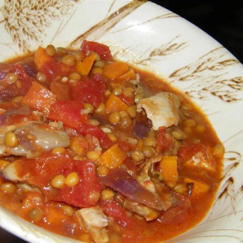 Chicken and Lentils