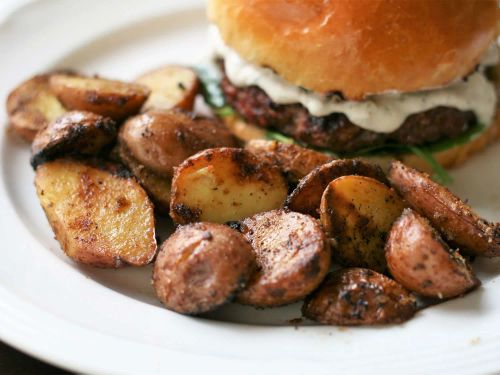 Balsamic Grilled Baby Potatoes