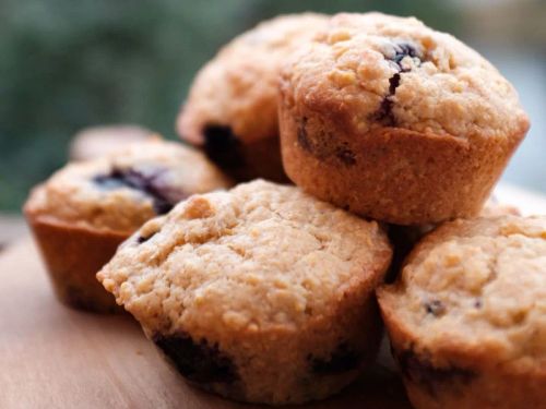 Blueberry Cornmeal Muffins