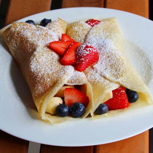 Dessert Crepes