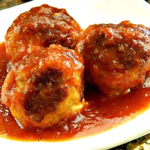 Homemade BBQ Meatballs