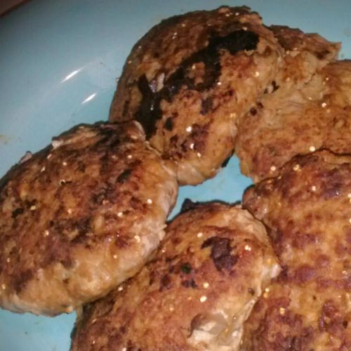 Mushroom Turkey Patties