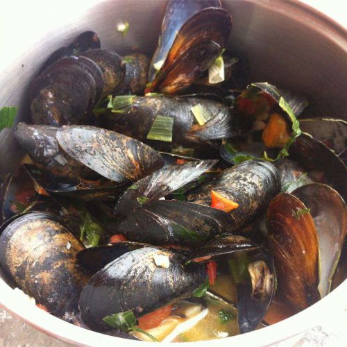 Patti's Mussels a la Mariniere