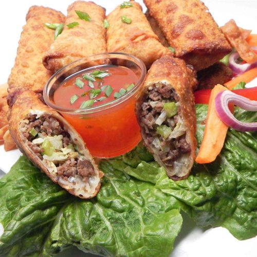 Korean Mandu (Egg Rolls)