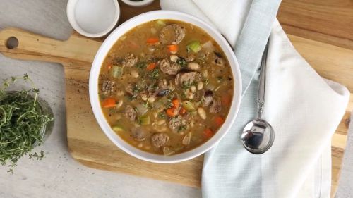 Sausage & White Bean Soup