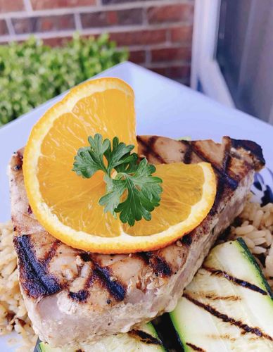 Grilled Citrus Tuna