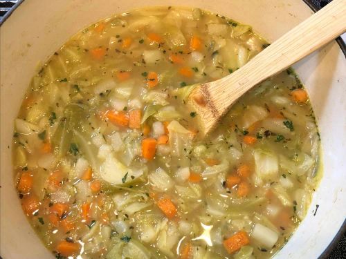 Carrot, Potato, and Cabbage Soup