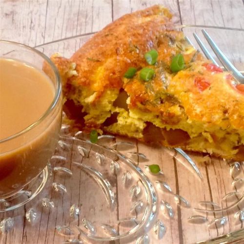 Rosemary, Bacon, and Tomato Frittata