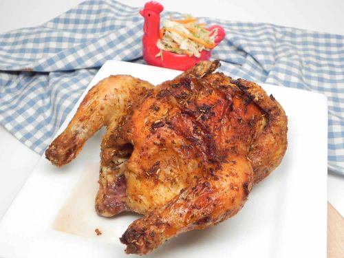 Greek-Inspired Air Fryer Cornish Hen