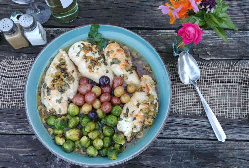 Apricot-Glazed Chicken Breasts