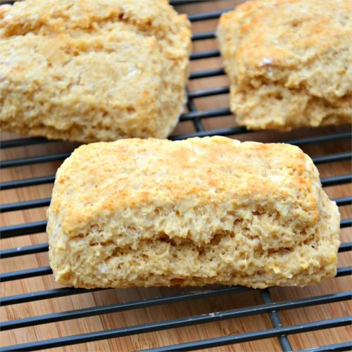 Eggless Whole Wheat Biscuits