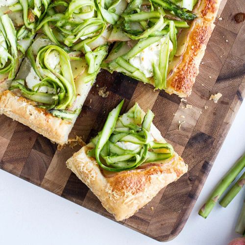 Potato Asparagus Tart