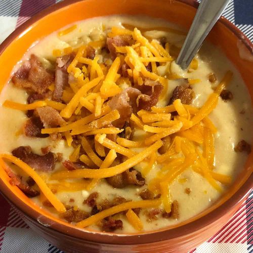 Slow Cooker Creamy Potato Soup