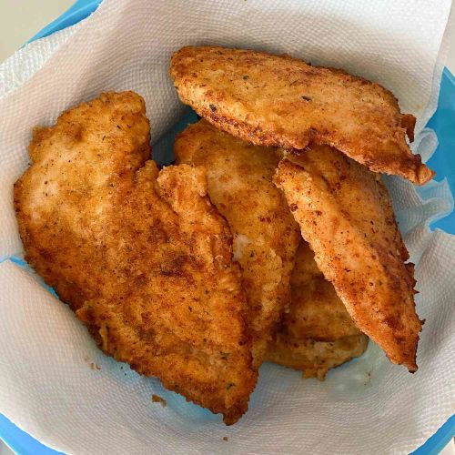 Garlic Chicken Fried Chicken