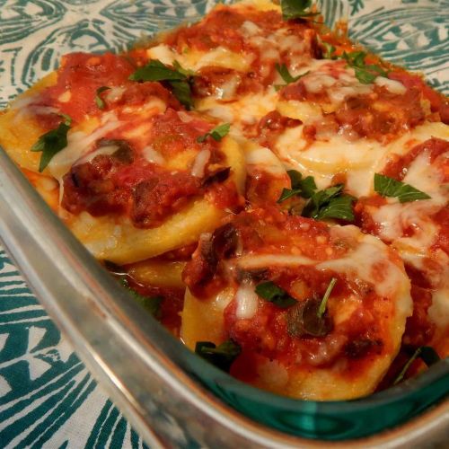 Cheesy Polenta Casserole