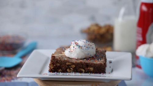 Chocolate Brownies: Rainbow Nut Blasters