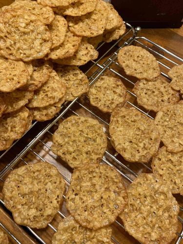 My Nana's Lace Cookies