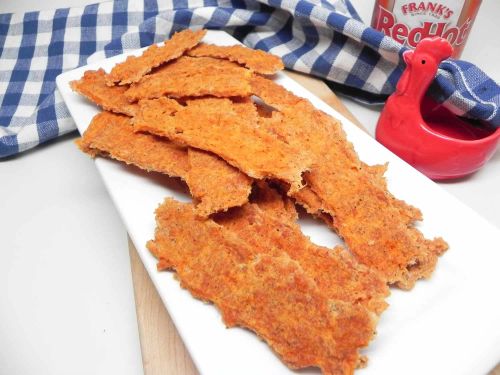 Air Fryer Oven Buffalo Chicken Jerky Sticks