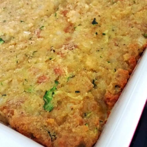 Zucchini Cornbread Dressing