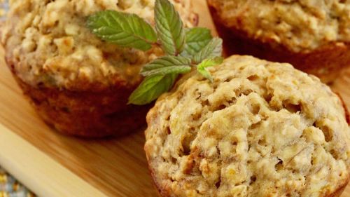 Bright Day Banana Muffins