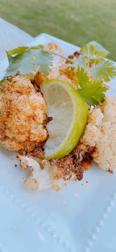 Air Fryer Cauliflower with Taco Seasoning