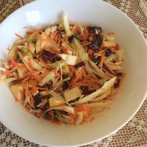 Easy Apple Slaw