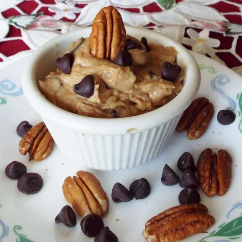 Edible Pecan Chocolate Chip Cookie Dough