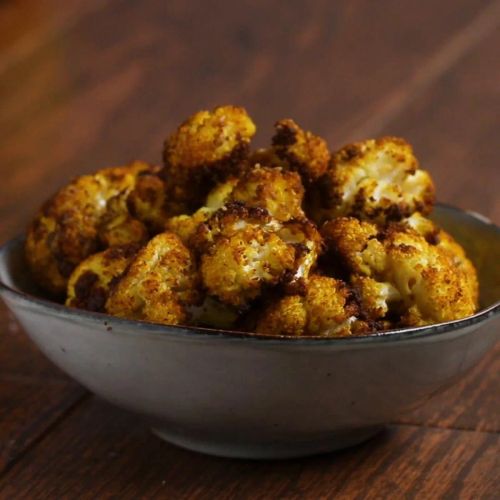 Roasted Cauliflower With Cumin And Turmeric